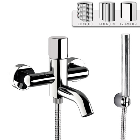 Смеситель для ванны Daniel Trilogy TG610CR