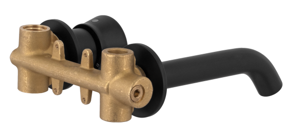 Смеситель для раковины Remer Element ET15PNO, черный матовый