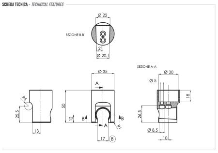 Держатель ручного душа Remer 339SOM