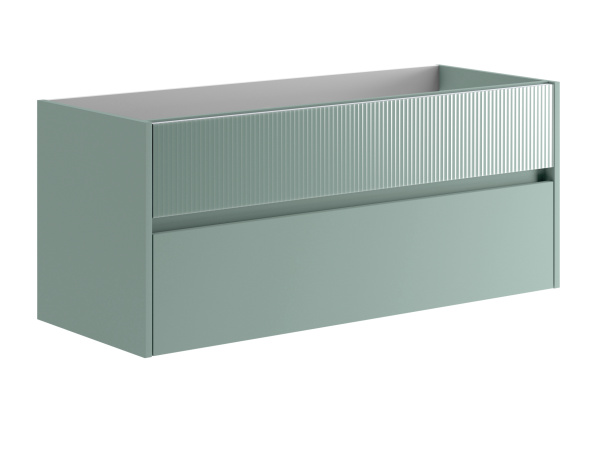 Тумба для раковины 120 см Onsen Niwa 71-BP-120-M60-V60, тимьян зелёный