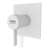 Смеситель для душа Remer Metrica MC30QBO, белый матовый