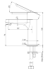 Смеситель для раковины Mariani Winter A00380WN12