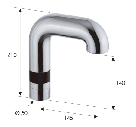 Кран сенсорный для раковины Remer Sensor SE15