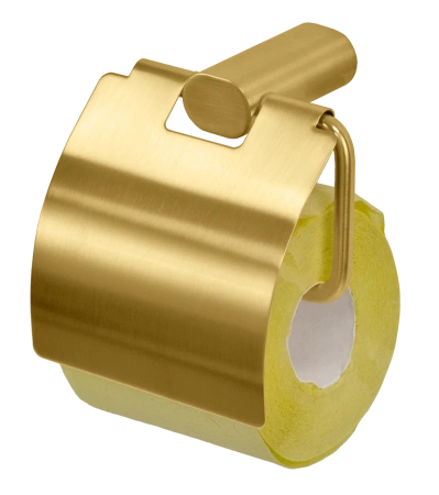 Бумагодержатель Remer Lounge LN60BG, золото брашированное