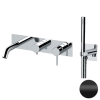 Смеситель для ванны Remer X Style X53D2WBNO, черный матовый