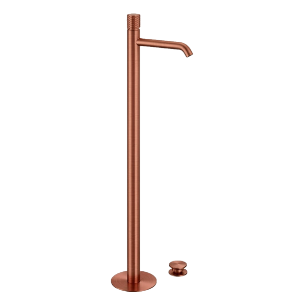Смеситель для раковины Remer Celebrity CEC18RP, медь брашированная