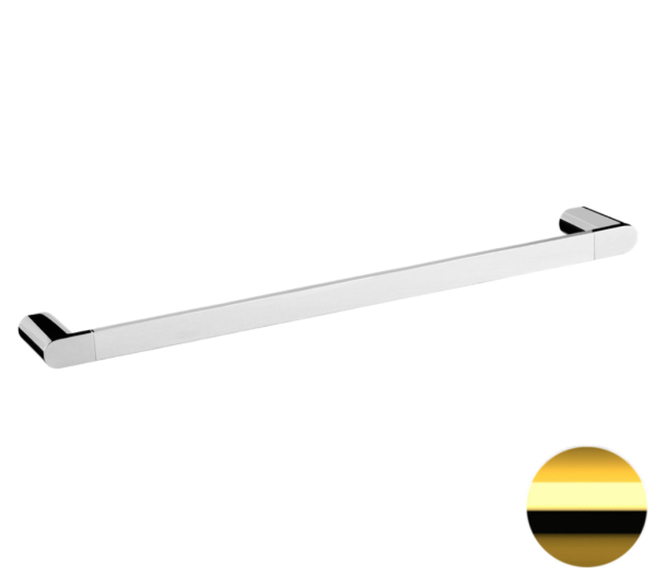 Полотенцедержатель 60 см Remer Lounge LN30DO, золото глянцевое