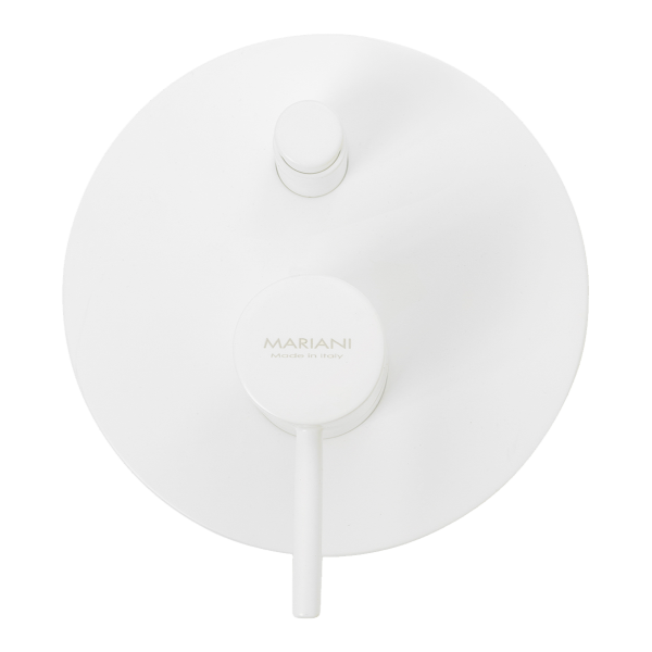 Смеситель для душа Mariani Next B37173NS, белый матовый