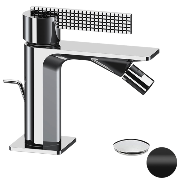 Смеситель для биде Daniel Club ANC60415, черный матовый