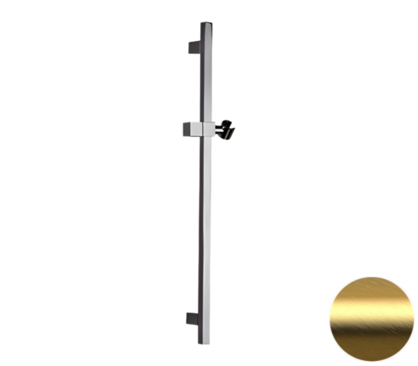 Душевая стойка 70 см Remer 317SBG, золото брашированное