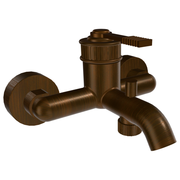 Смеситель для ванны Remer Atelier AL05BR, бронза масляная