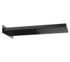 Верхний душ настенный 50x20 см Remer 350SSNOX, черный матовый