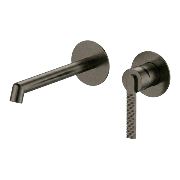 Смеситель для раковины Daniel Regency RN632PLWBGM, оружейная сталь PVD