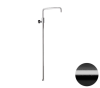 Душевая колонна телескопическая Remer 330A7DCESDEVCFP, черный брашированный хром