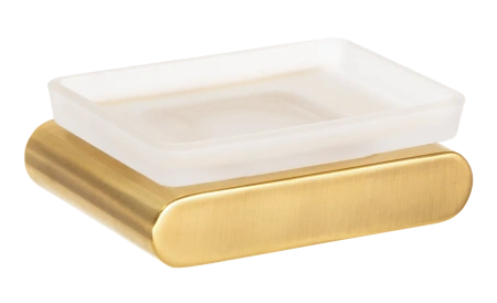 Мыльница Remer Lounge LN10BG, золото брашированное