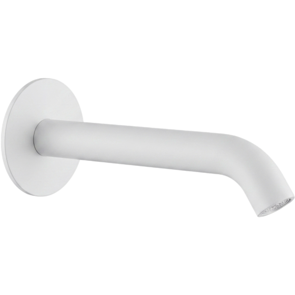 Излив настенный 16 см Remer X Style 91X70BO, белый матовый