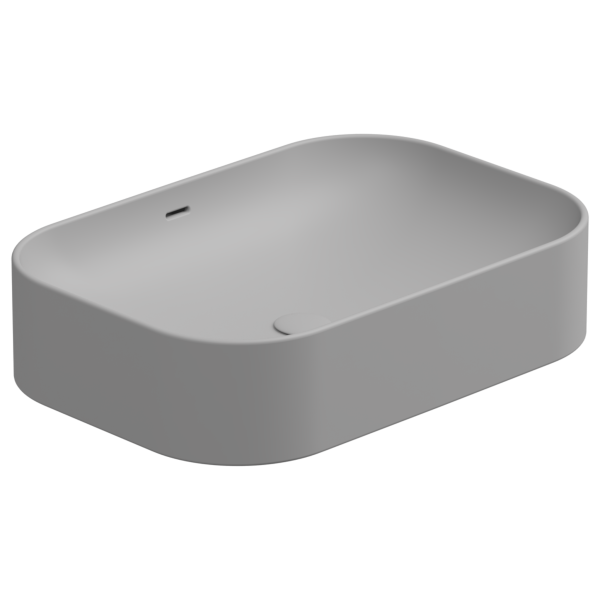 Раковина накладная 60x42 см GSG Ceramic Design Easy EALAVTP60033, Perla Matt