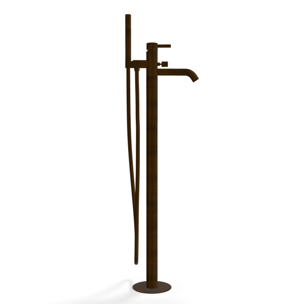 Смеситель для ванны Remer Metrica MC08BR, бронза масляная