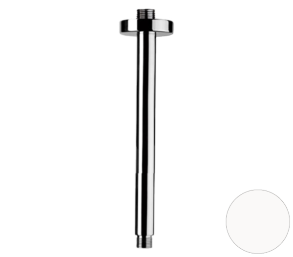 Кронштейн потолочный для верхнего душа 50 см Remer 347N50BO, белый матовый