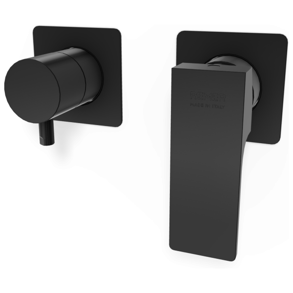 Смеситель для душа Remer Absolute AU93ZPWBCFP, черный брашированный хром