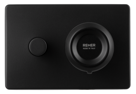 Смеситель для душа Remer Element ET09HRGNO, черный матовый