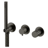 Смеситель для душа Remer Celebrity CEC97D2PWBGM, оружейная сталь PVD