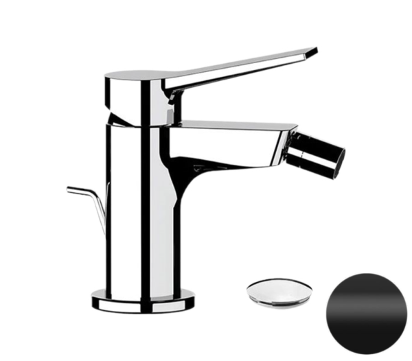 Смеситель для биде Remer Slash SL20NO, черный матовый