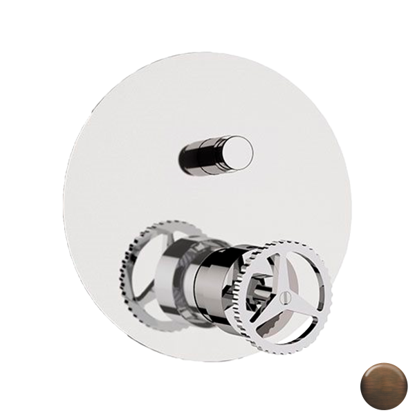 Смеситель для душа Remer Chrono CH09KBBR, бронза масляная