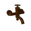 Смеситель для ванны Remer Chrono CH05BR, бронза масляная