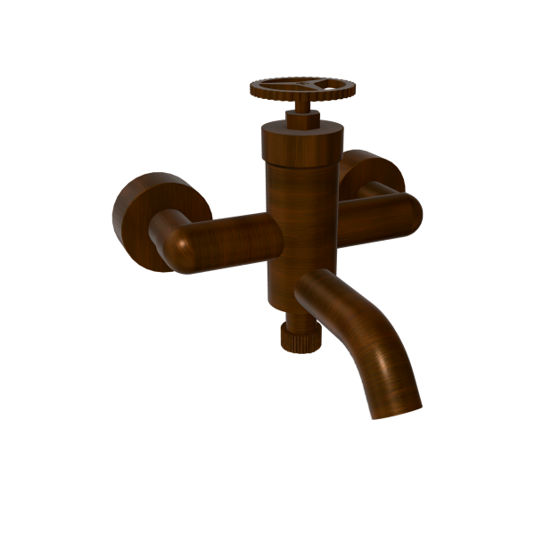 Смеситель для ванны Remer Chrono CH05BR, бронза масляная