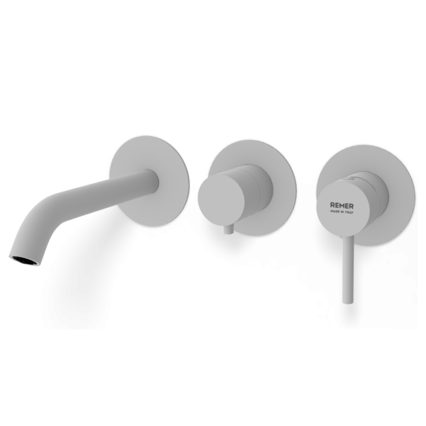 Смеситель для ванны Remer X Style X54D3PWBBO, белый матовый