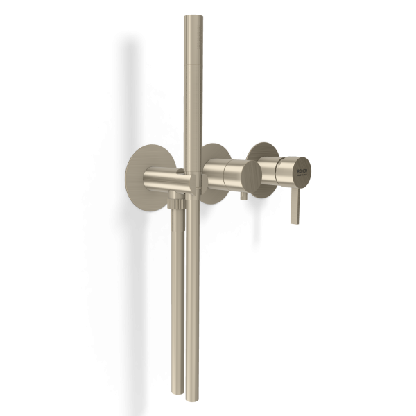 Смеситель для душа Remer Metrica MC97D2PXV, сталь