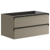 Тумба для раковины с 2 ящиками 80 см Onsen Fusion 78-BP-082-K1-M16,  орех