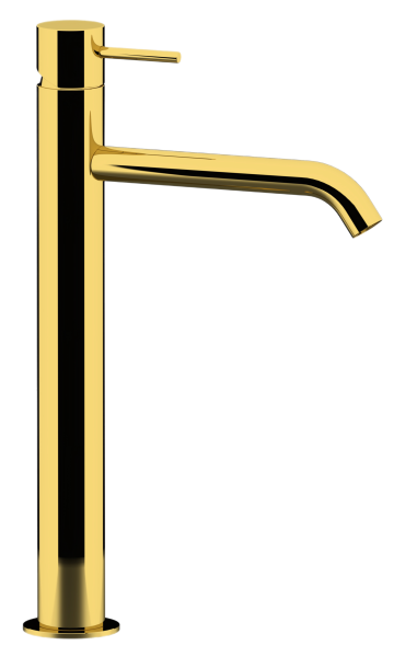 Смеситель для раковины Remer X Style X11LXLDO, золото глянцевое
