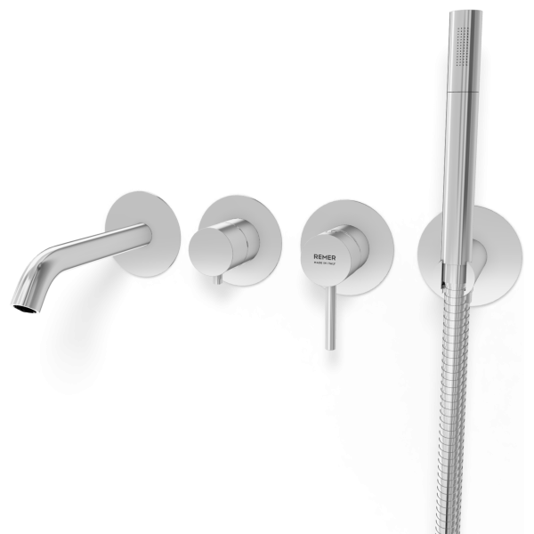 Смеситель для ванны Remer X Style X53D2PWB