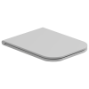 Подвесной унитаз с крышкой и креплением GSG Ceramic Design Brio RUBRWCSETSO000FI, белый глянцевый