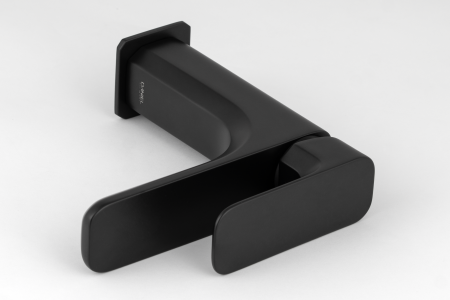 Смеситель для раковины Daniel Tiara TA606N15, чёрный матовый