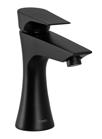 Смеситель для раковины Daniel Diva DV60615, чёрный матовый