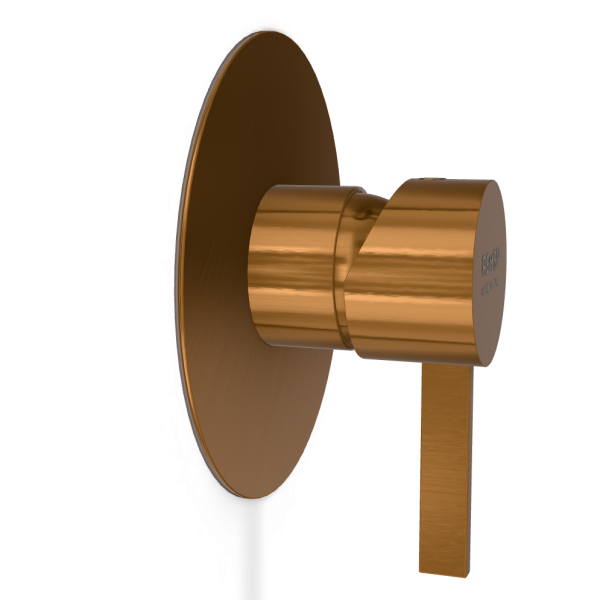 Смеситель для душа Remer Metrica MC30LCU, медь брашированная PVD