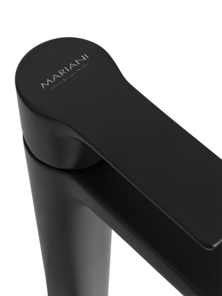 Смеситель для раковины Mariani Kali A14398KL12, черный матовый