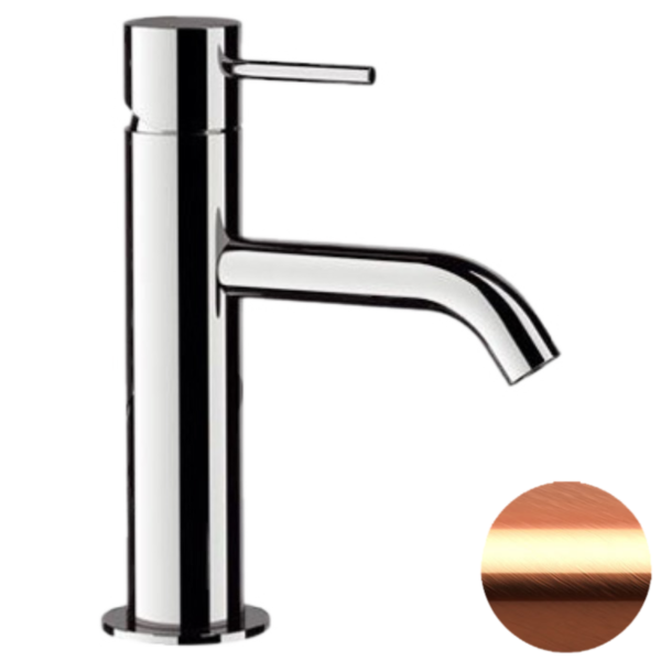 Смеситель для раковины Remer X Style X12RP, медь брашированная