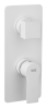 Смеситель для душа Remer Energy EY92KBBO, белый матовый