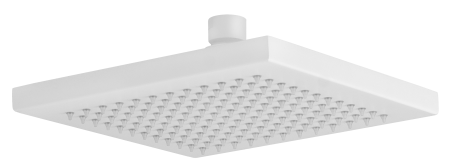 Верхний душ с шарнирным соединением 20 см Remer 359SSBOX, белый матовый