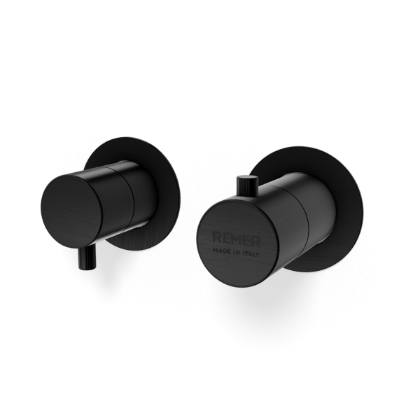 Смеситель для душа Remer X Style XT93ZPWBGM, оружейная сталь PVD