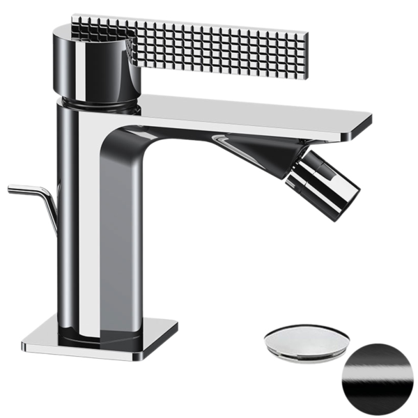 Смеситель для биде Daniel Club ANC604FZ, черный брашированный хром