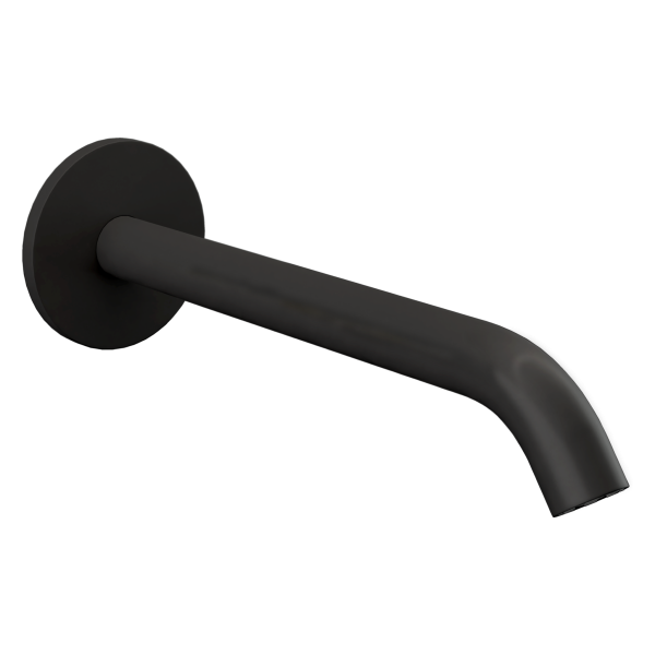 Излив настенный 19 см Remer X Style 91XLNO, черный матовый