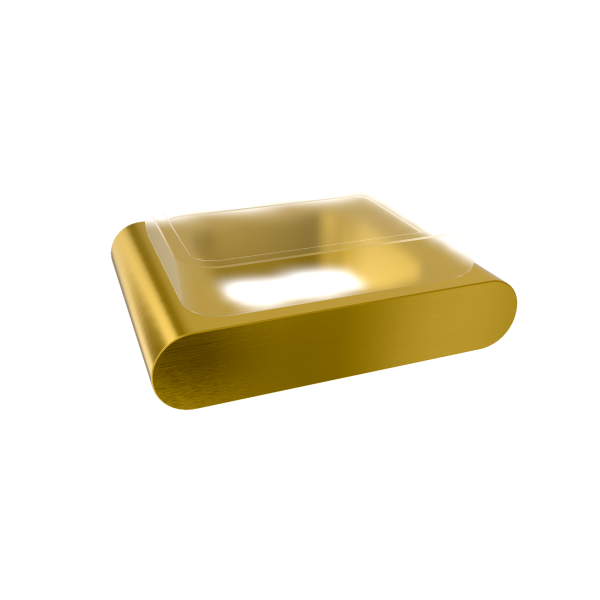 Мыльница Remer Lounge LN10HS, латунь брашированная PVD