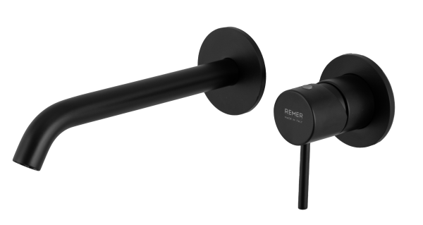 Смеситель для раковины Remer X Style X15PLNO, чёрный матовый