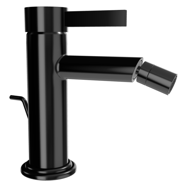 Смеситель для биде Remer Metrica MC20CFP, черный брашированный хром