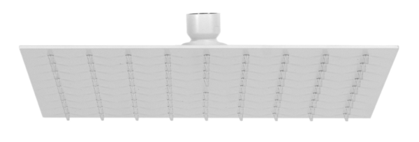 Верхний душ с шарнирным соединением 25 см Remer 357UFS25BOX, белый матовый